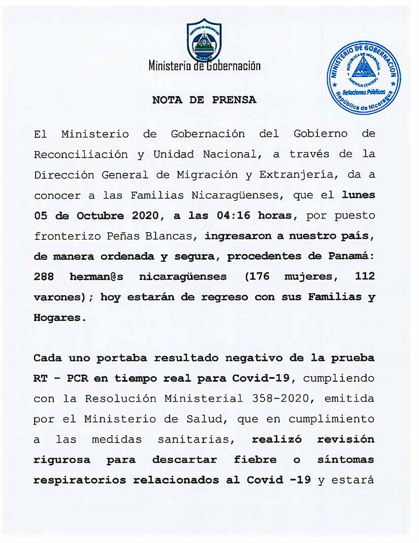 llegada-nicaraguenses-penas-blancas